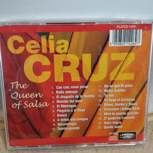 Celia Cruz The Queen Of Salsa CD like new, Latin