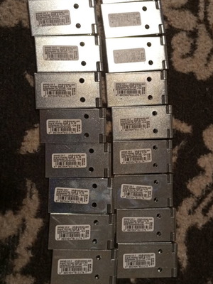 Hinges new, pack of 18, 6x3.5 size