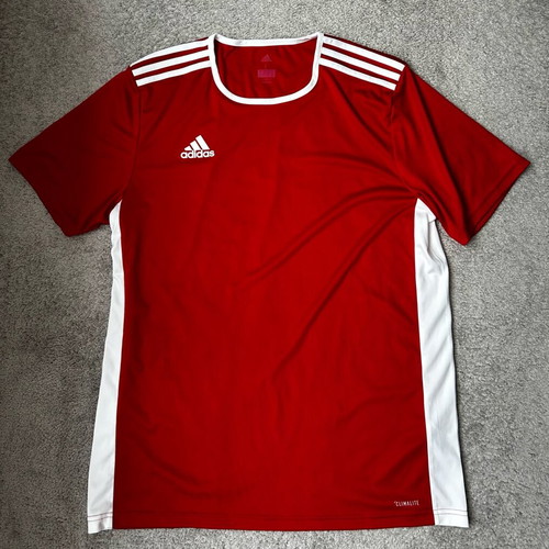 Adidas Entrada 18 L shirt like new, red