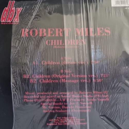 Robert Miles Children vinyl used