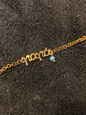 Grandma bracelet stainless steel like new