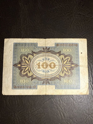 German 100 Mark collectible banknote vintage