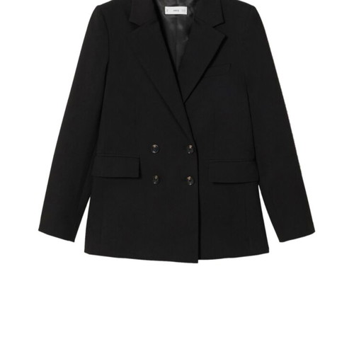 Mango Black Jacket New, Size XXS