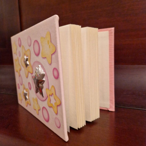 Princelino photo album for girl new with silver details