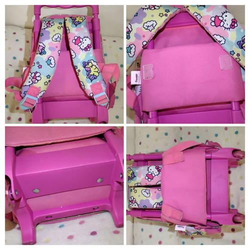 Hello Kitty trolley backpack for kids