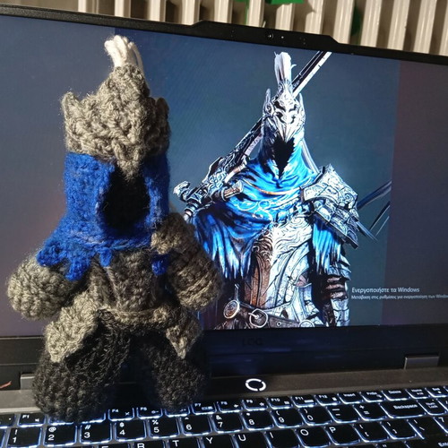 Artorias Dark Souls Crochet Plushie handmade