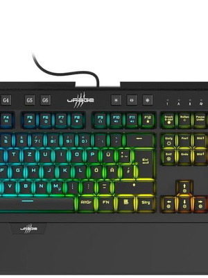 uRage Exodus 900 Μηχανικό πληκτρολόγιο gaming με κόκκινα πλήκτρα και RGB φωτισμό