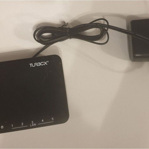 Turbo-X S-105 Switch for up to 5 Ethernet devices, like new