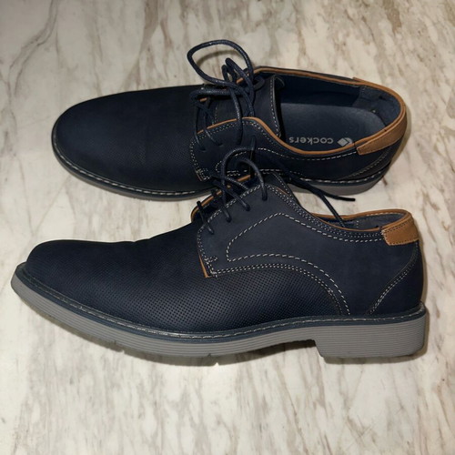 Cockers formal shoes like new, size 42, blue and brown