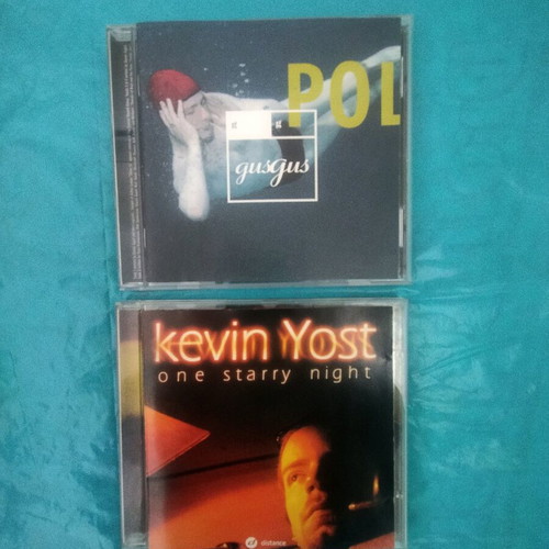 Kevin Yost One Starry Night and Gus Gus Pol CDs like new, electronic