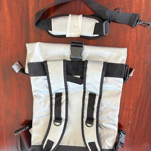 Mercedes-Benz backpack grey like new