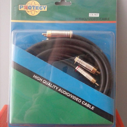 3 x RCA male to 3 x RCA male High Quality Cable 1.5 meters