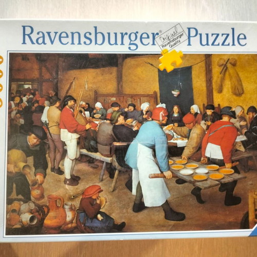 Village Wedding Feast Ravensburger puzzle 5,000 pieces new