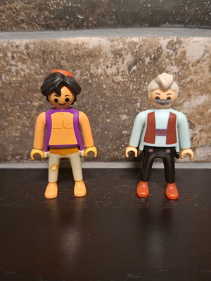Playmobil Disney φιγούρες Aladdin και Geppetto, σετ 2