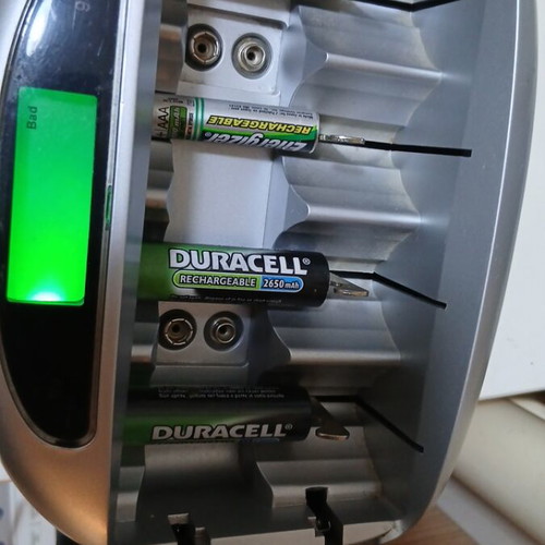 Energizer Universal Battery Charger CHEUF model like new with LCD screen