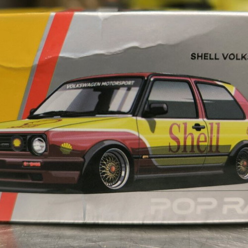 VW Golf GTI MK2 1:64 Poprace toy car new