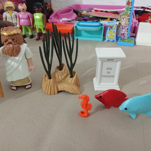 Playmobil History 9523 Poseidon God collectible set like new