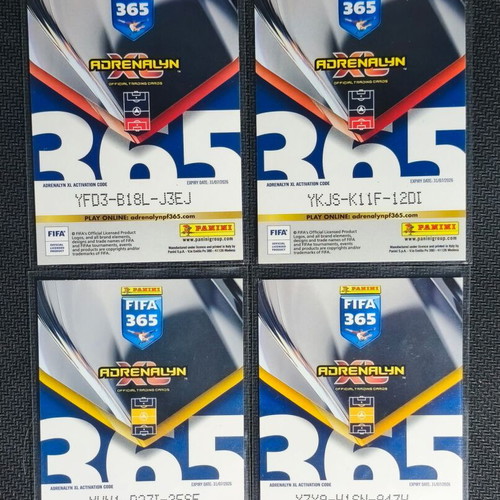 Ajax Amsterdam Panini Adrenalyn XL FIFA 365 card lot (4)