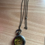 Watch necklace used, multicolored, adjustable length