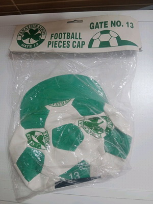 Vintage Panathinaikos Gate 13 cap with football design new