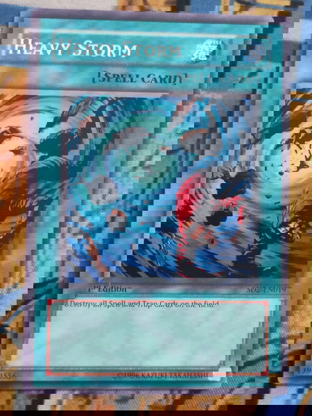 1) Heavy Storm (Yugioh)