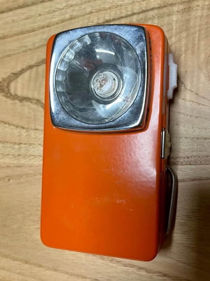 Vintage handheld flashlight new