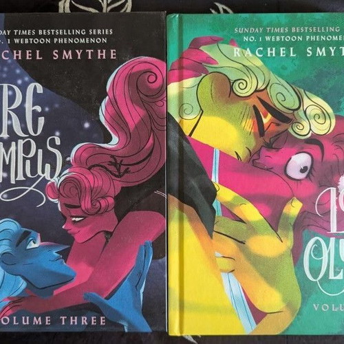 Lore Olympus Hardcover Volumes 1-4 used in English