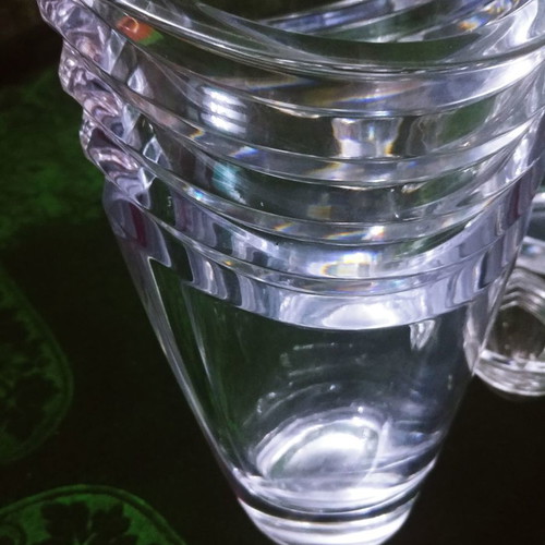 Rogaska Azar collection used full lead crystal 18 pieces