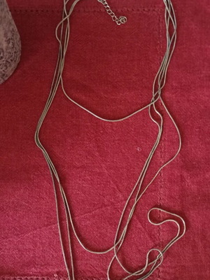 Vintage long necklace Avon like new, brass 90+9 cm