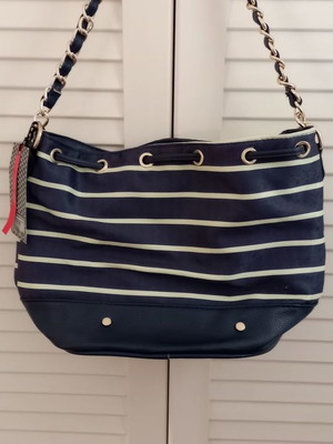 Τσάντα ώμου Achilleas Accessories καινούργια με ναυτικό σχέδιο