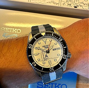 Seiko 5 Sports x Peanuts 'Surfboard' Limited Edition Automatic Αυτόματο ρολόι