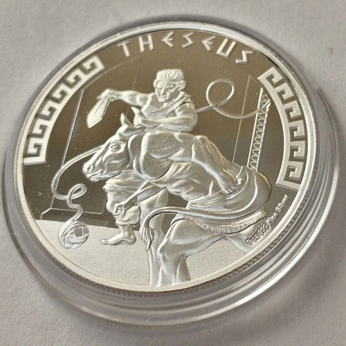 2024 Niue Theseus 1 Oz Silver Coin 2 Dollars