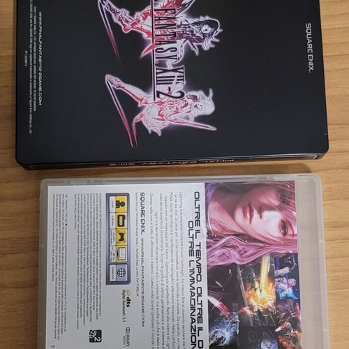 Final Fantasy XIII-2 Steelbook PS3 game, Europe version