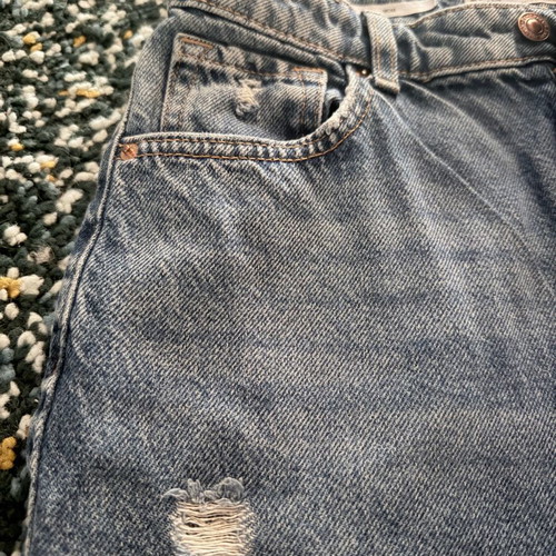 Mom Jeans Bershka blue like new, size S