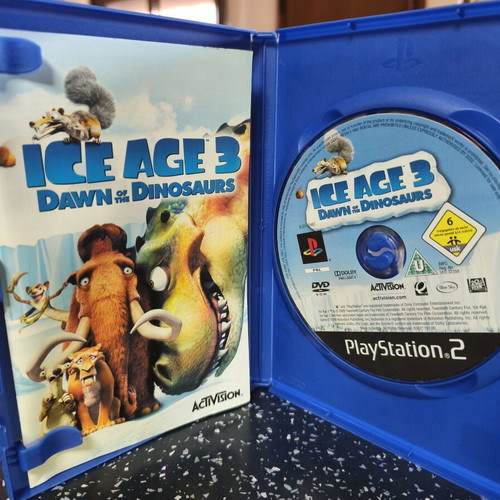 PlayStation 2 Ice Age 3 Dawn of the Dinosaurs game used with manual