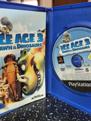 PlayStation 2 Ice Age 3 Dawn of the Dinosaurs game used with manual