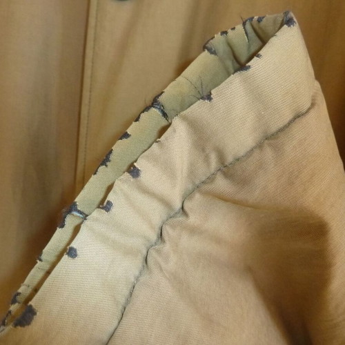 Joop! trench coat with wool lining, XXL, olive green, with minor wear