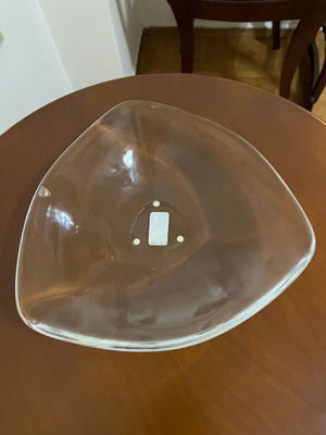 Orrefors Sweden solid platter like new