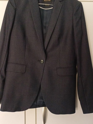 Navy women's suit like new, blue, Massimo Dutti