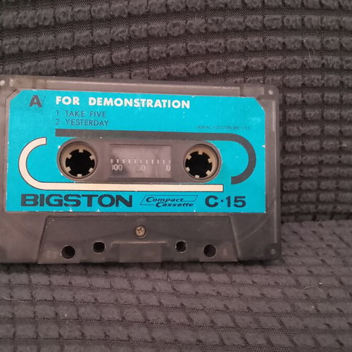 Bigston Demonstration Tape 1980 used, collectible cassette