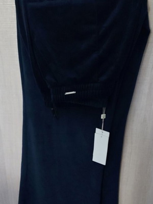 Velveteen pants new plus size 8XL blue with Unallome pockets