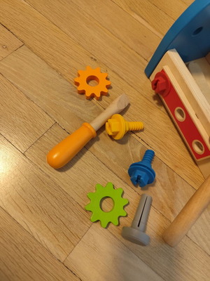Hape Wooden Children's Tool Set like new