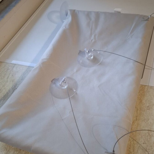 Cat hammock with suction cup for window
