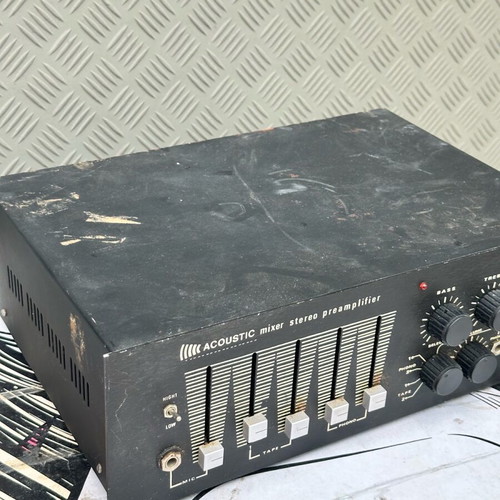 Vintage Acoustic SA 1002 Stereo Mixer Preamplifier used