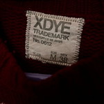 XDYE medium pullover used, red