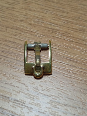 Omega vintage buckle 8mm used, gold for women's watch