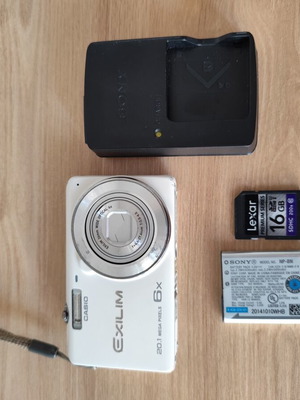 Casio Exilim EX-ZS25 digital camera used with 20.1MP and 6x optical zoom