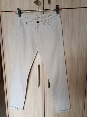 Bershka pants ecru XS like new