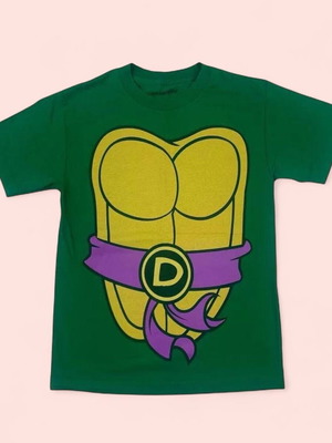 Teenage Mutant Ninja Nickelodeon T-shirt size S, like new, green color