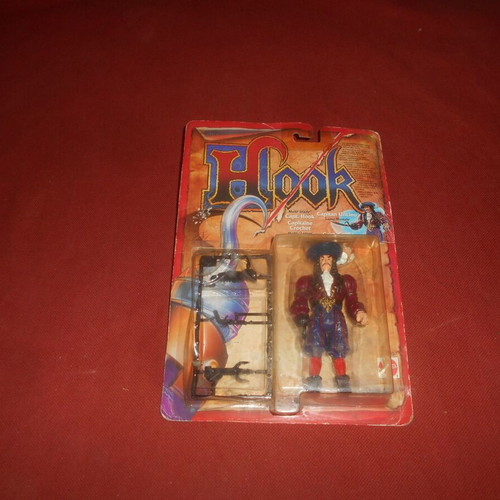 Captain Hook collectible action figure 1991 Mattel used